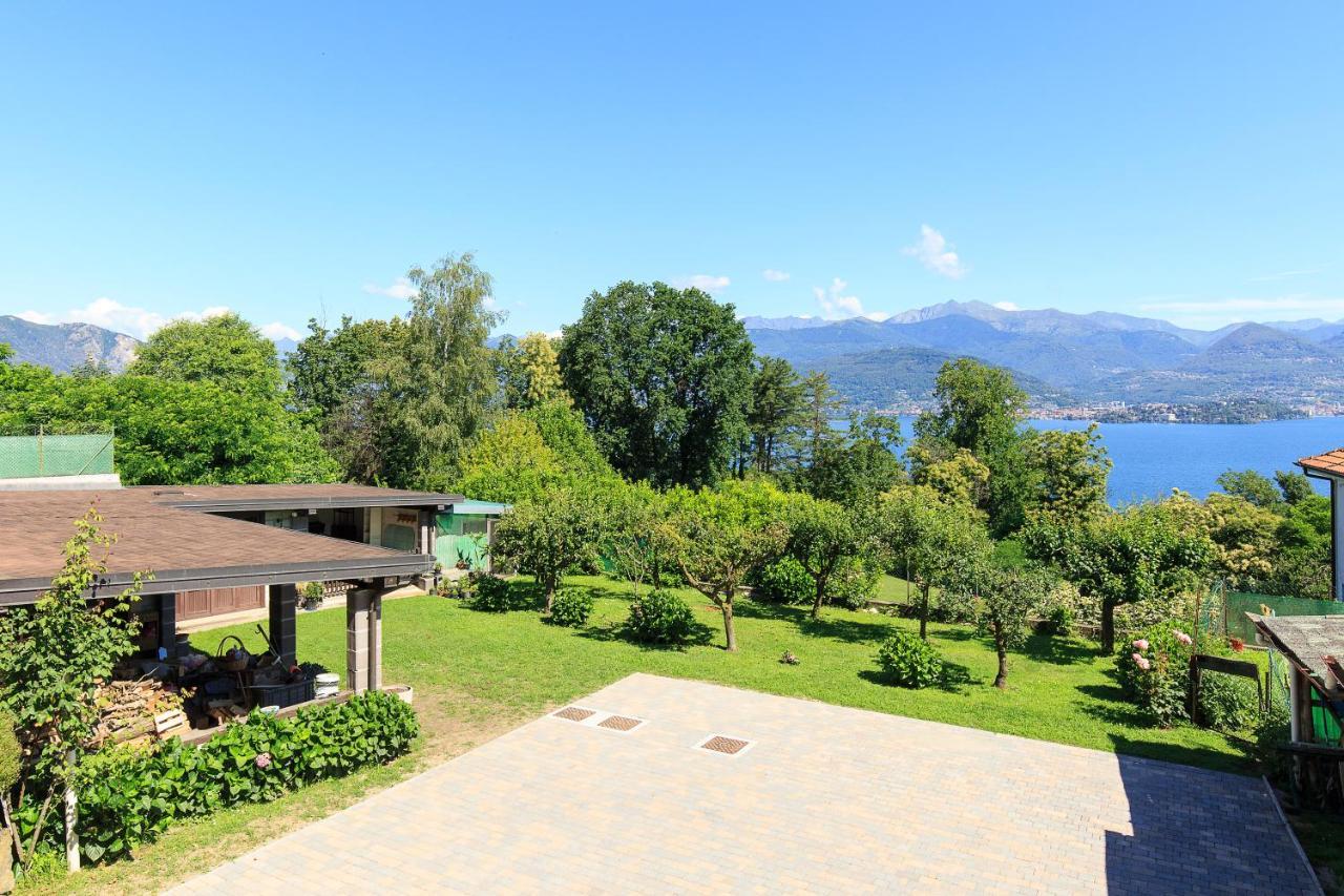 Casa Lilla - Lakeview Large Apartments With Garden Above Stresa Ngoại thất bức ảnh