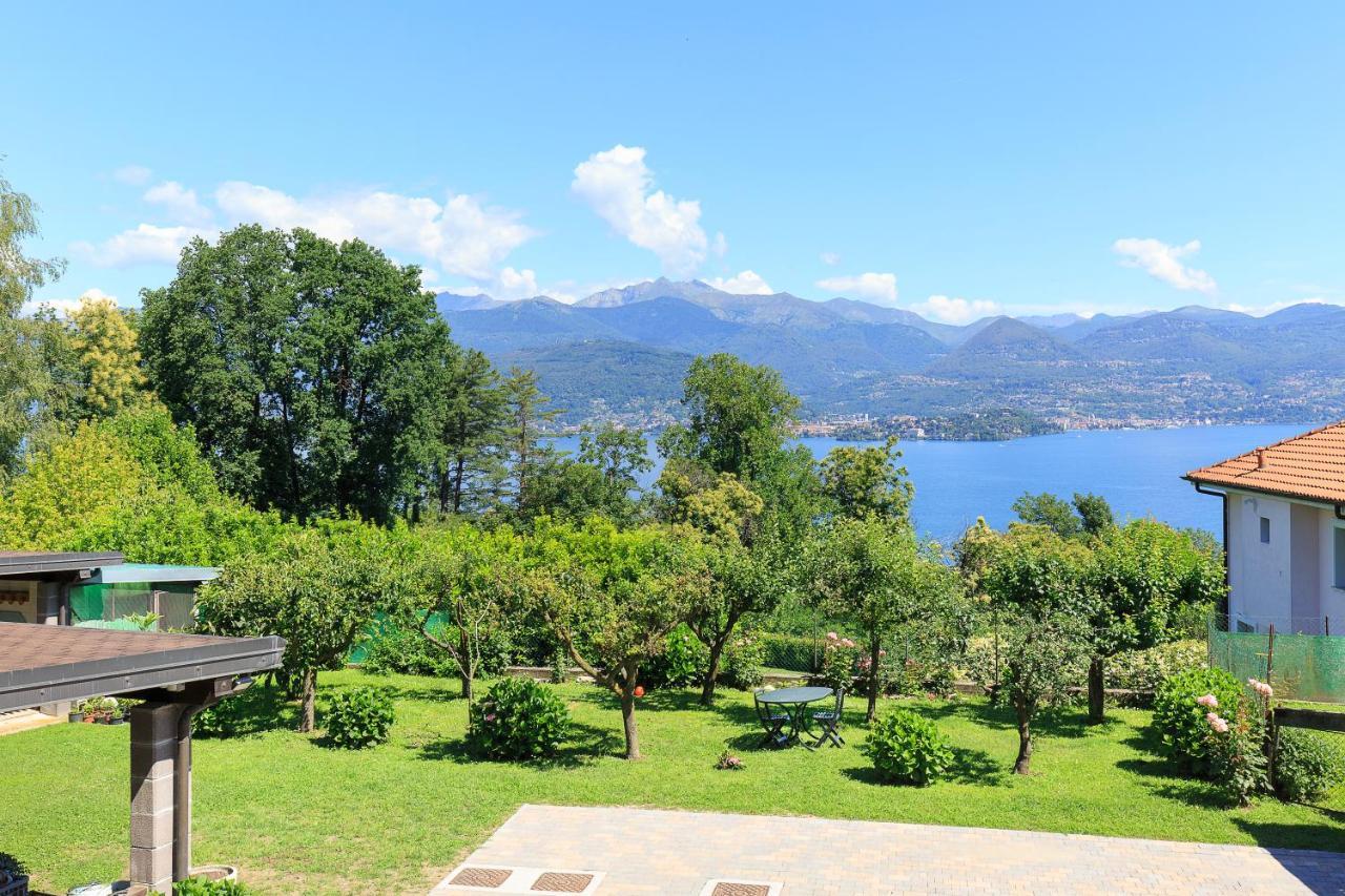 Casa Lilla - Lakeview Large Apartments With Garden Above Stresa Ngoại thất bức ảnh