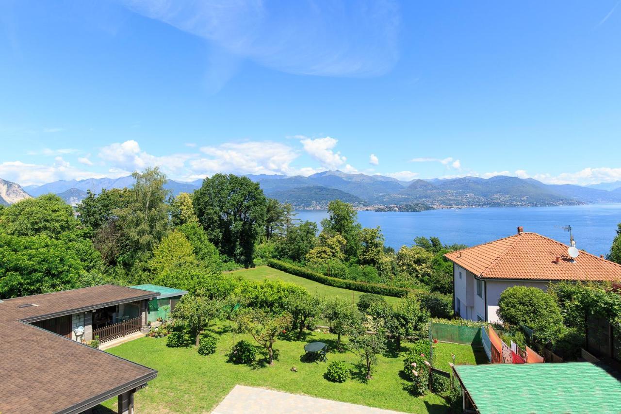 Casa Lilla - Lakeview Large Apartments With Garden Above Stresa Ngoại thất bức ảnh